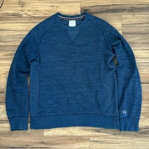 Champion Navy Stadium Crewneck Sweatshirt